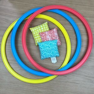 Lovevery Jump-In Eco Hoops & Organic Cotton Bean Bags